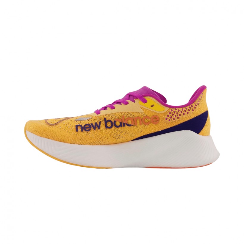 New Balance FuelCell RC Elite V2 Shoes Orange Pink SS22