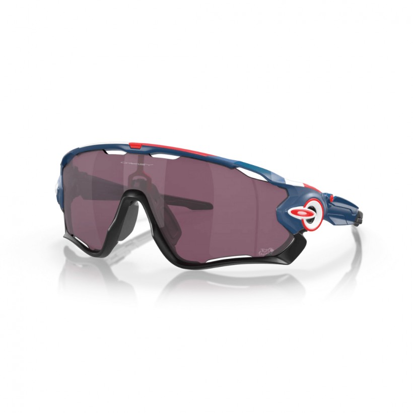 Oakley Jawbreaker Tour de France Collection Blaue Brille Prizm Road Schwarze Linsen