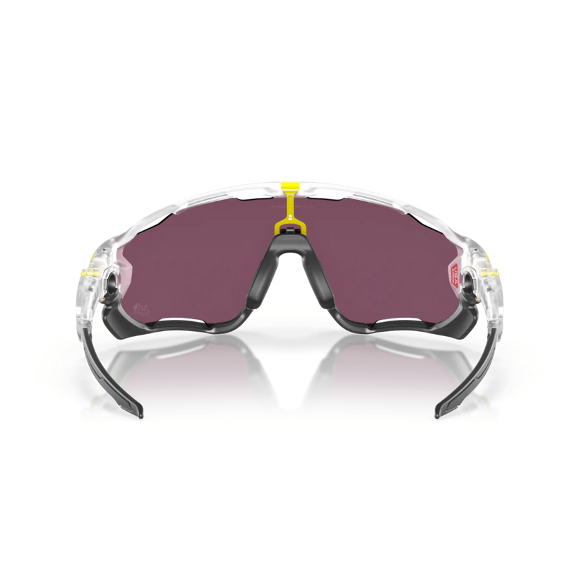 Occhiali Oakley Jawbreaker Tour de France Collection Trasparente Lenti Prizm Road Black