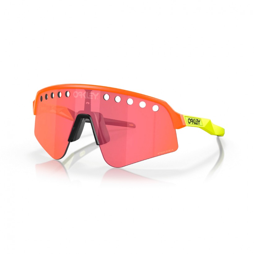 Óculos ventilados Oakley Sutro Lite Lentes Laranja PrizmTrail Torch