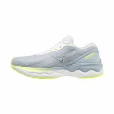 Zapatillas Mizuno Wave Skyrise 3 Gris Verde Amarillo SS22