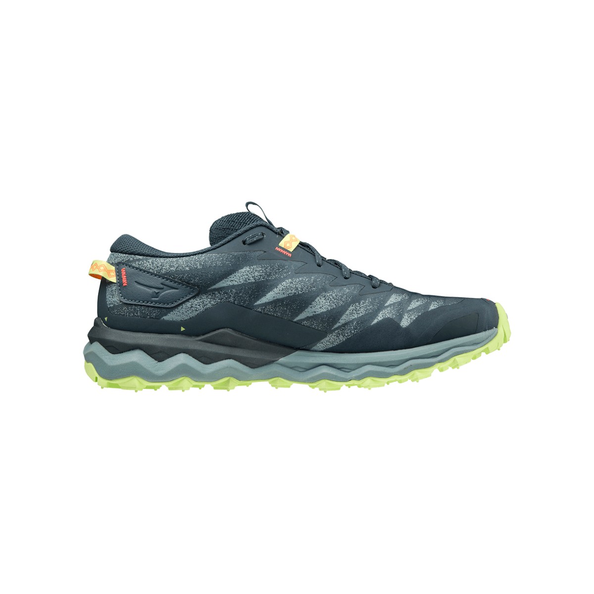 Zapatillas Mizuno Wave Daichi 7 Azul Verde SS22, Talla 46 - EUR