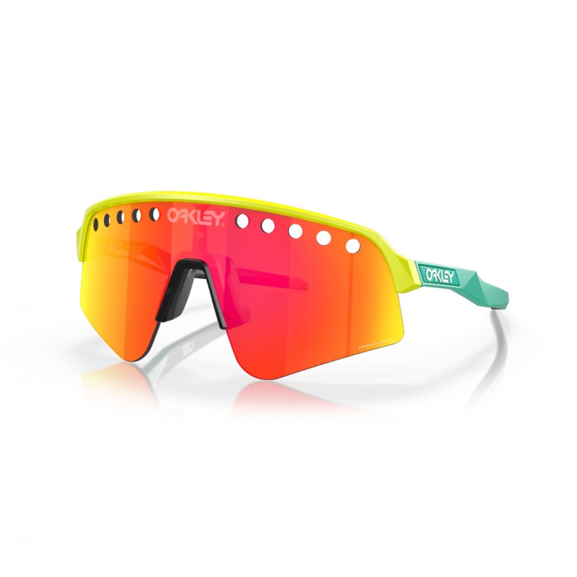 Oakley Sutro Lite Sweep Vented Glasses Yellow Prizm Ruby Lenses