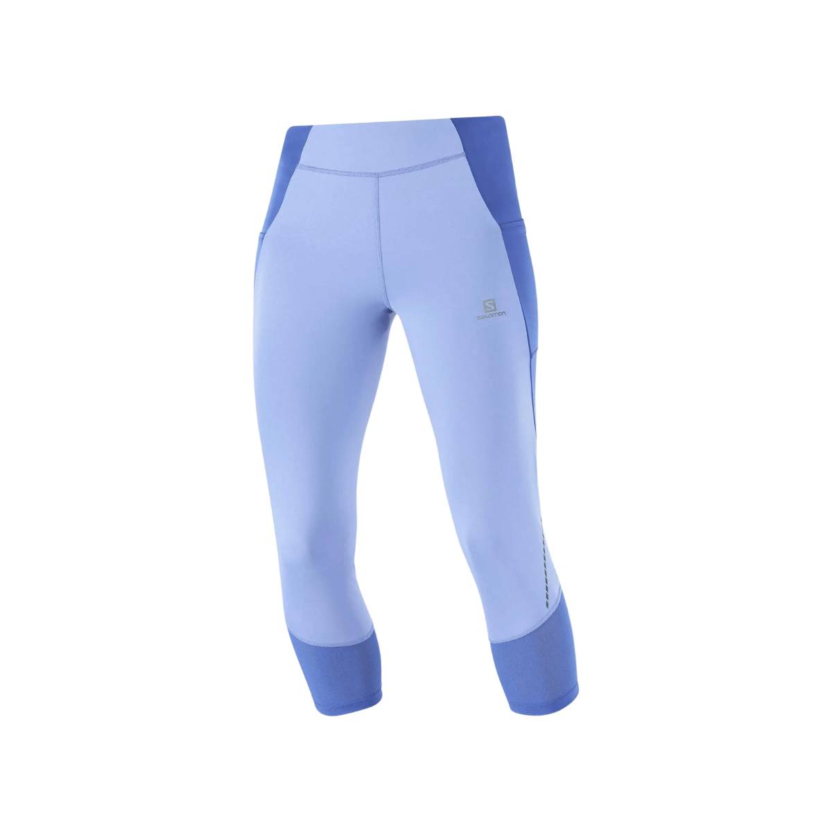 Leggings Salomon Cross Run 21 Blu Donna, Taglia XS