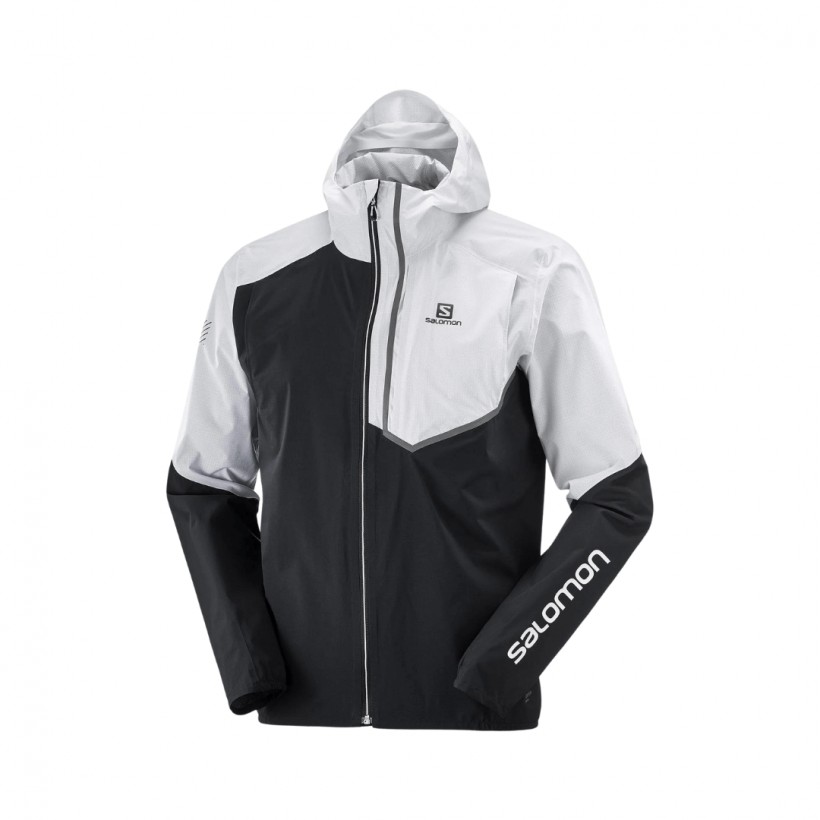 Salomon Bonatti Trail Jacket White Black