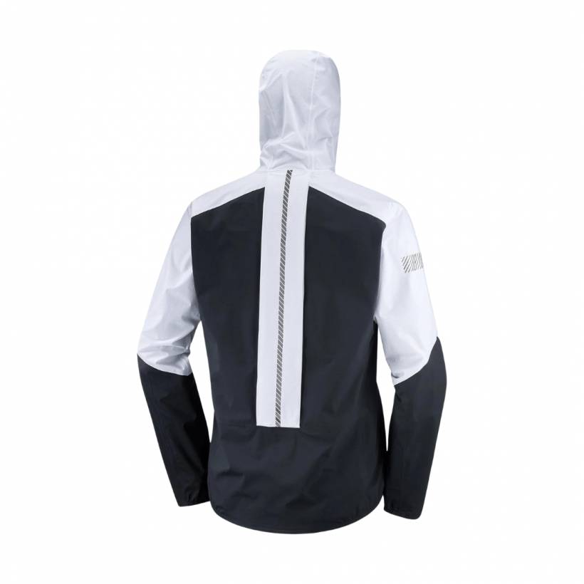 Salomon Bonatti Trail Jacket White Black