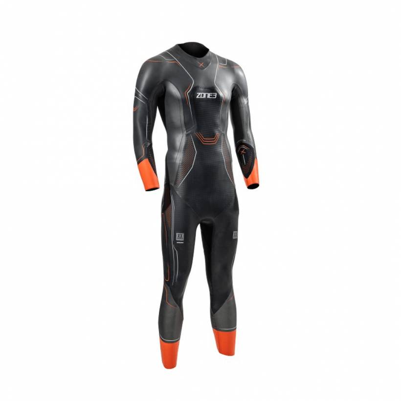 Neoprenanzug Zone3 Vanquish-X Schwarz Orange