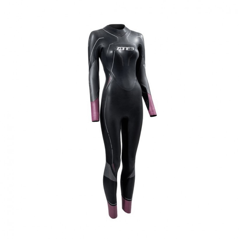 Fato de neoprene feminino Zone3 Aspire Black