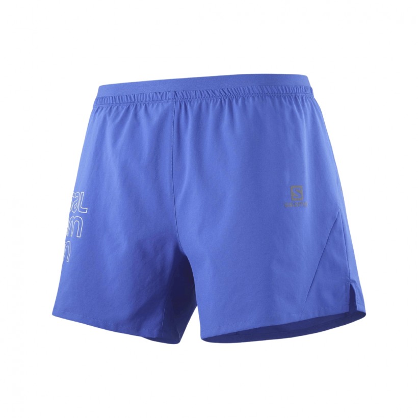 Salomon Cross 5" Blue Shorts