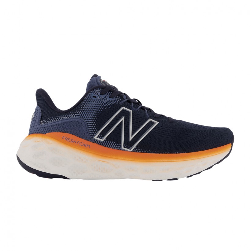 New Balance Fresh Foam More v3 Blue Orange White SS22 Sneakers