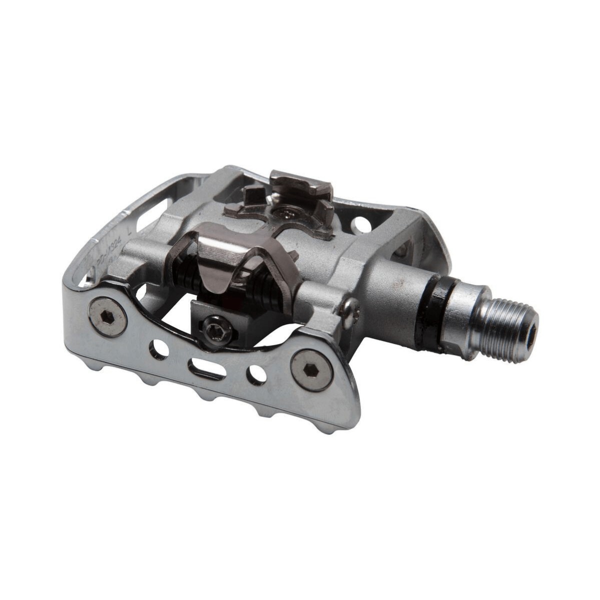 Pedales Shimano M324 SPD Con Calas SM-SH56 Plata Bronce