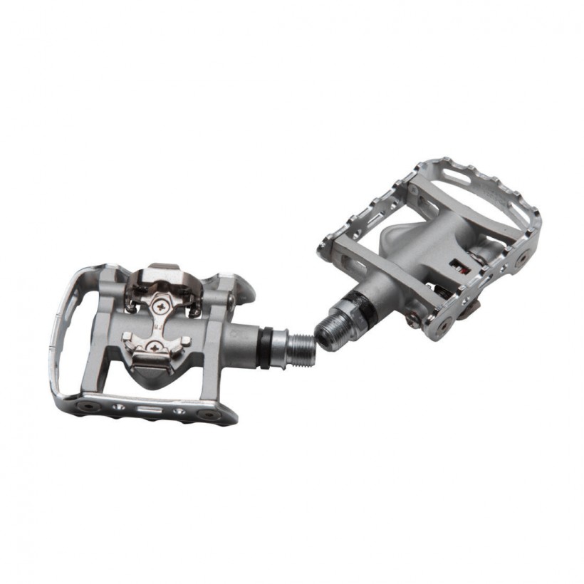 Shimano M324 Pedais SPD com fendas SM-SH56 Bronze Prata