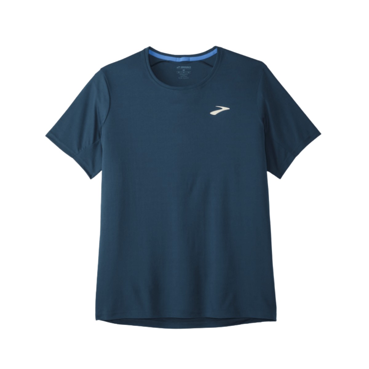 Brooks Atmosphere Short Sleeve T-Shirt Navy Blue, Size S