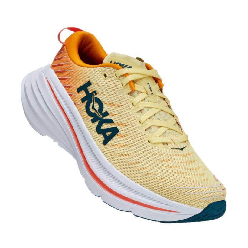 Buty Hoka One One Bondi X Żółto Pomarańczowe SS22