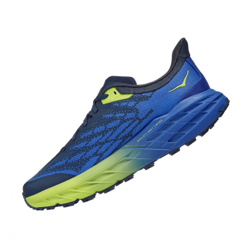 Zapatillas Hoka One One Speedgoat 5 Azul Amarillo SS22