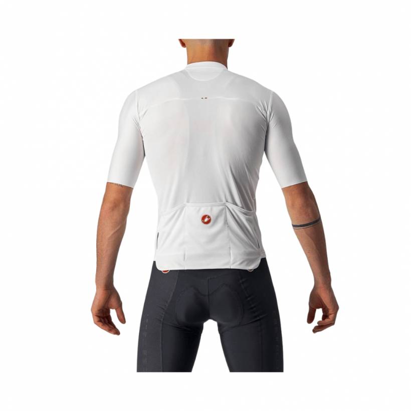 Maillot Castelli Prologo 7 Blanc Noir