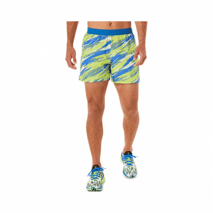 Short Asics Color Injection vert bleu