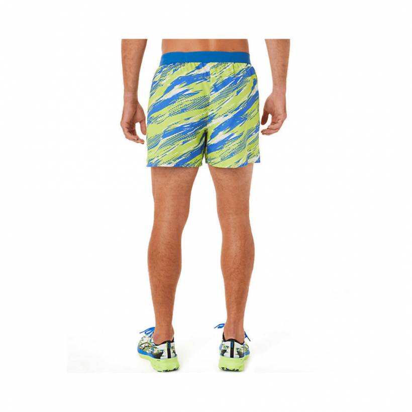 Short Asics Color Injection vert bleu