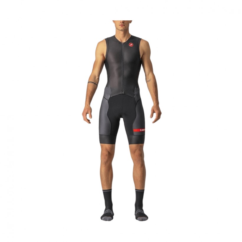 Castelli Integral Free Sanremo 2 Sleeveless Trisuit Black