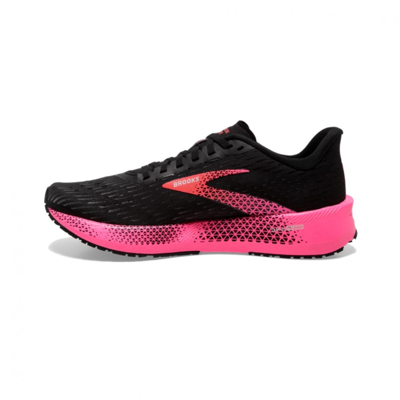 Zapatillas Brooks Hyperion Tempo Negro Rosa Mujer SS22