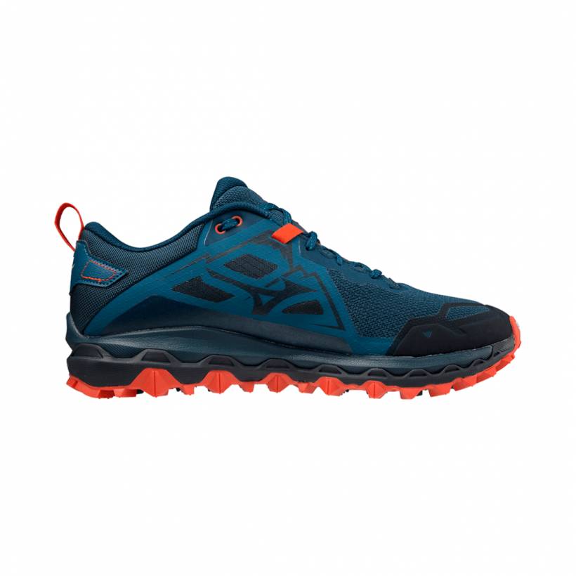 Zapatillas Mizuno Wave Mujin 8 Azul Rojo SS22