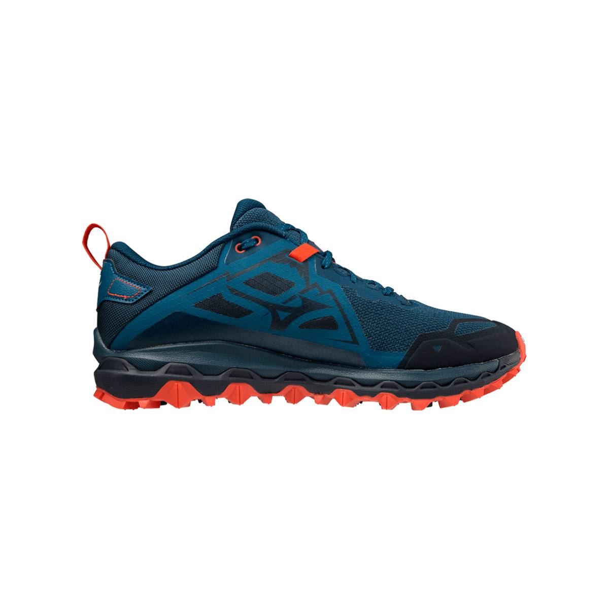 Chaussures Mizuno Wave Mujin 8 Bleu Rouge SS22, Taille 42 - EUR