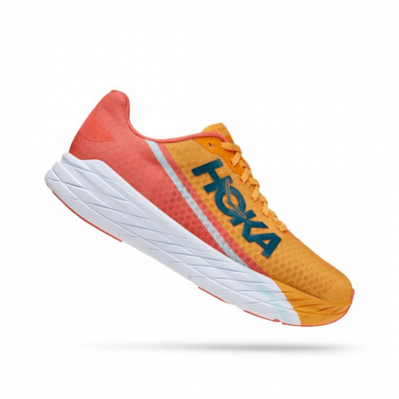 Scarpe Hoka One One Rocket X Arancione Corallo Unisex SS22