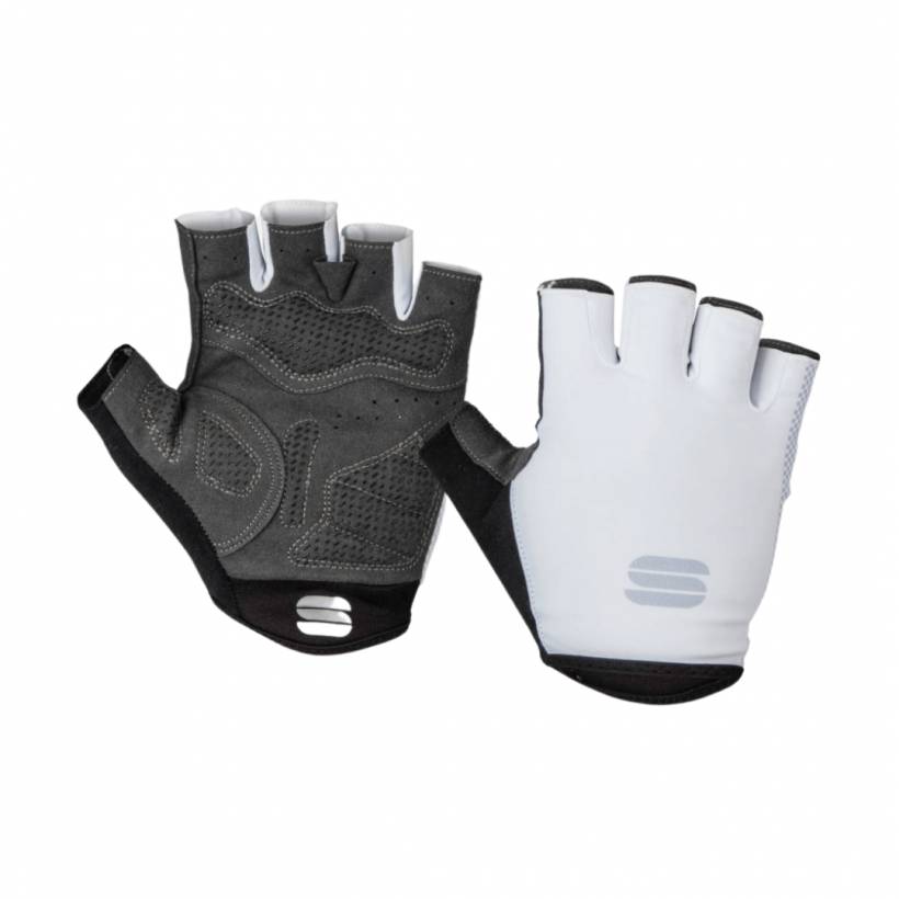 Sportful Race Gloves White Gray