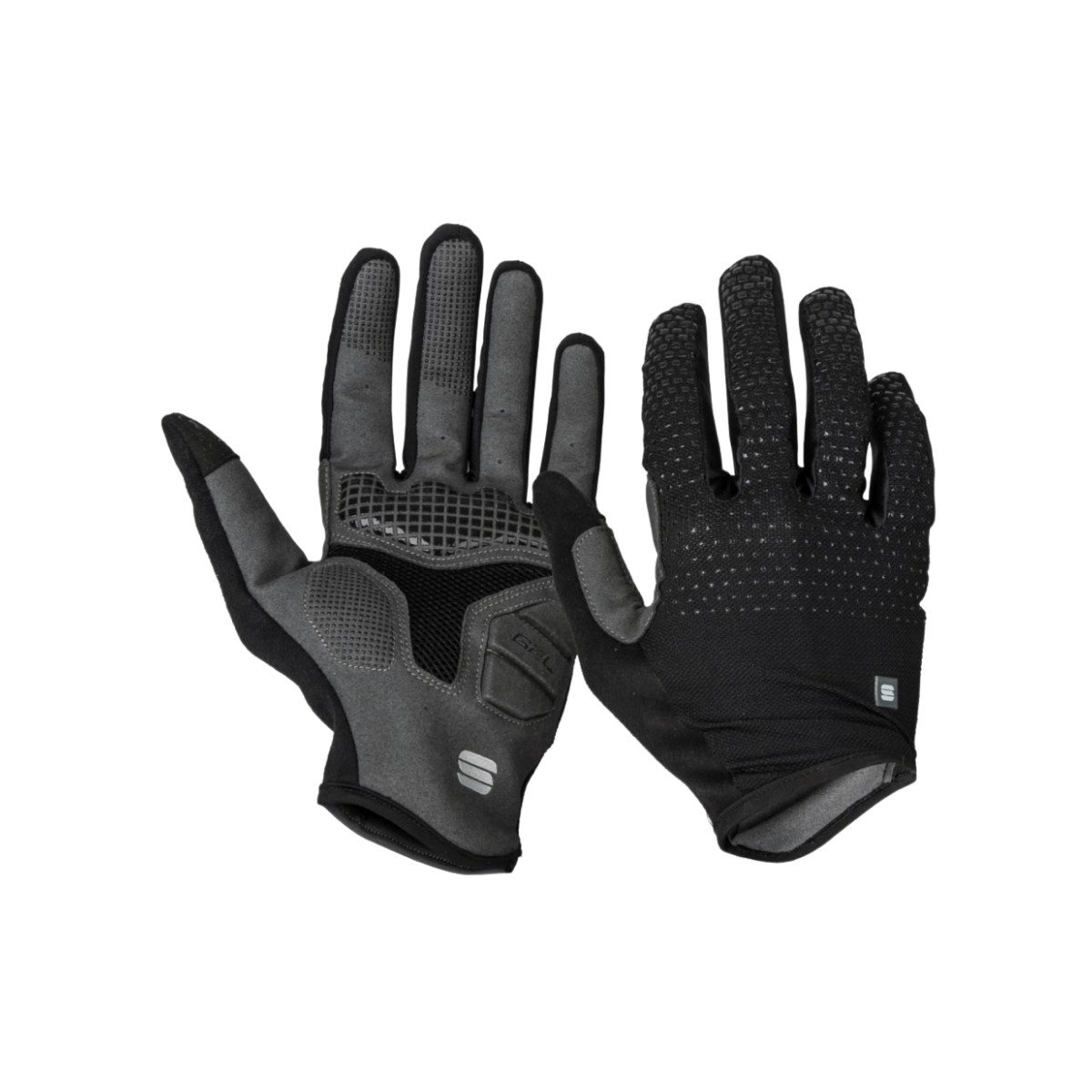 Sportful Full Grip Gloves Black Grey, Size M