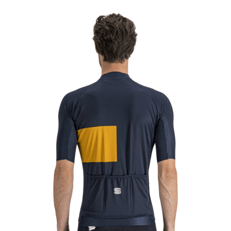 Maglia Sportful Snap Blu Giallo