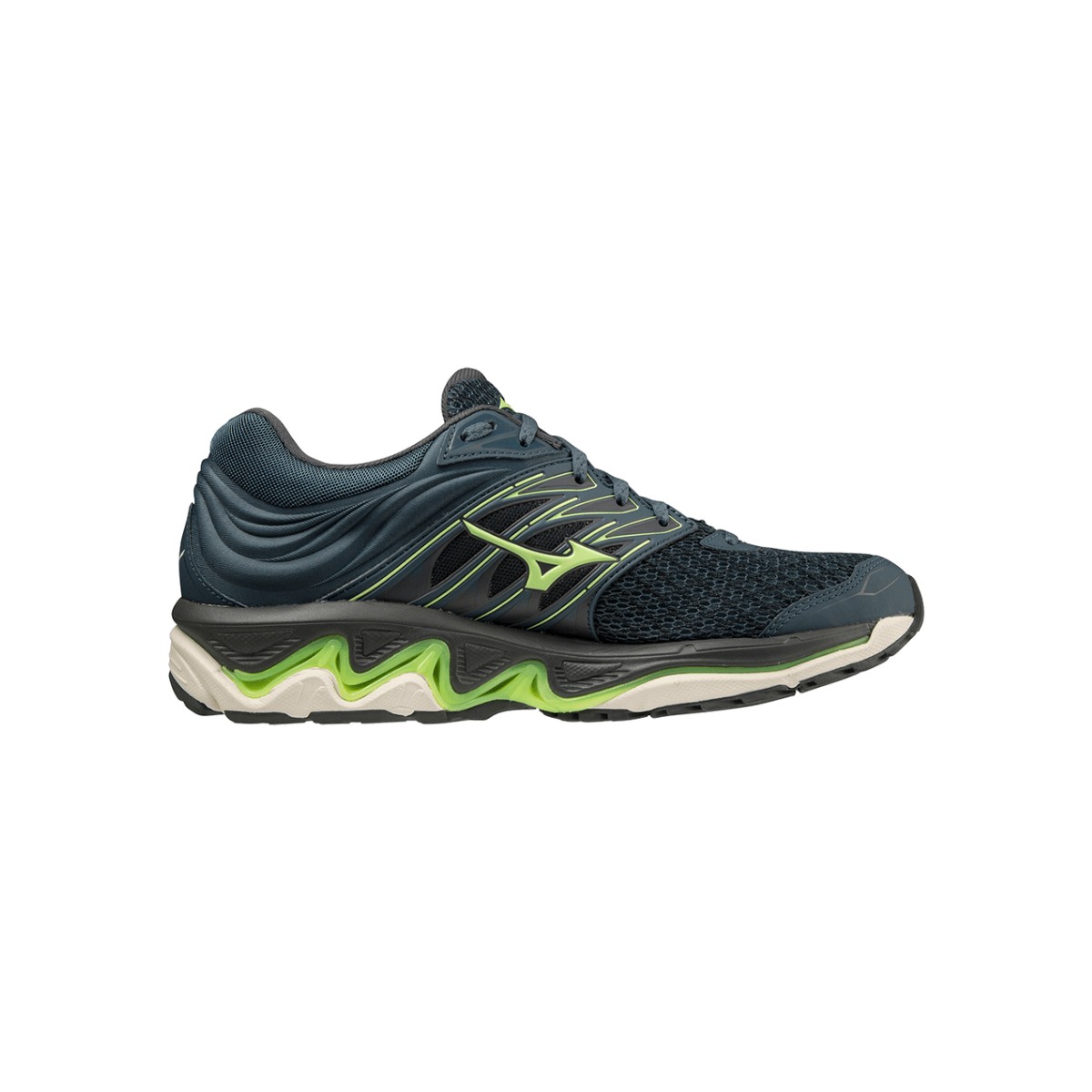 Zapatillas Mizuno Wave Paradox 5 Gris Amarillo SS22, Talla 42 - EUR