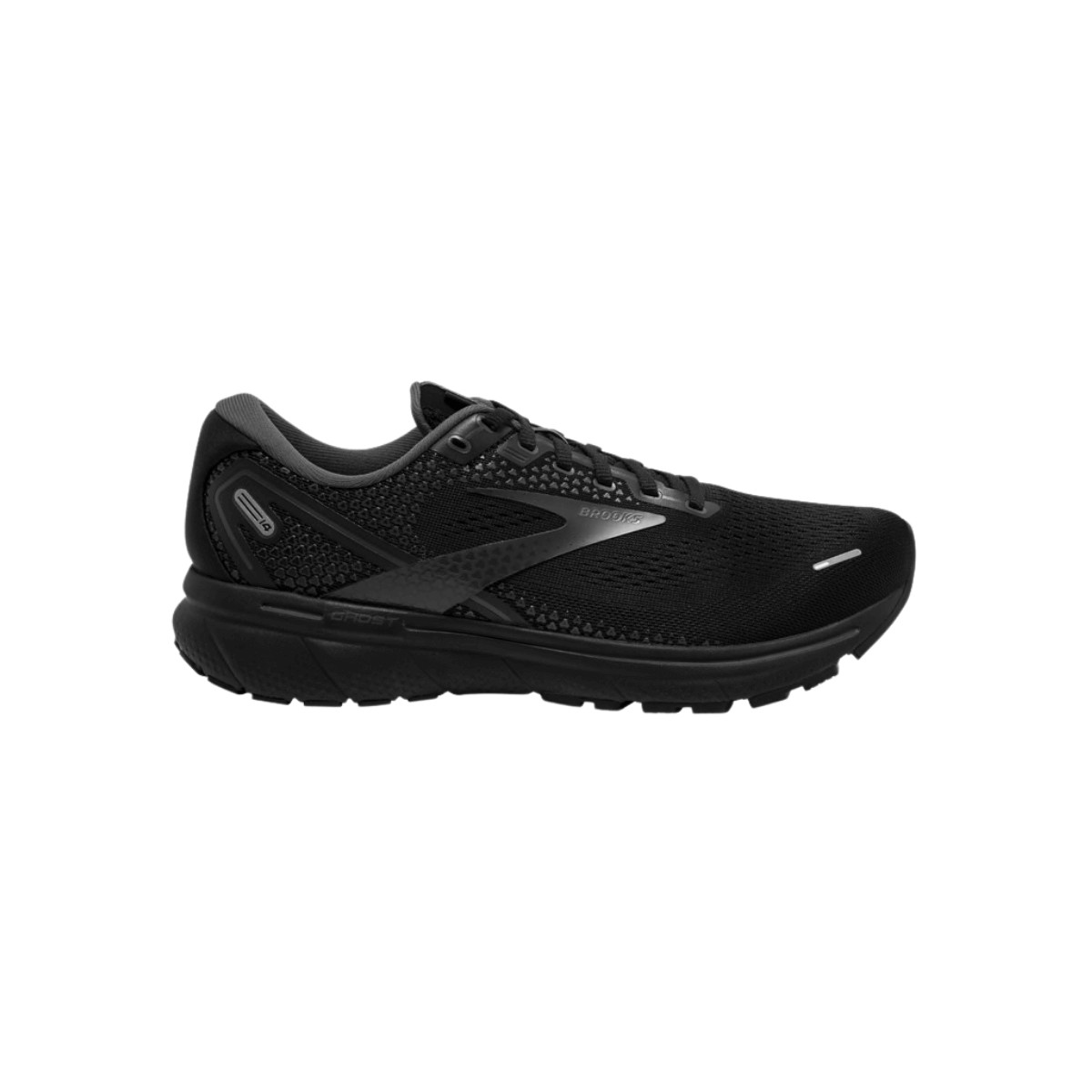 Brooks Ghost 14 Shoes Black Grey SS22, Size 46,5 - EUR