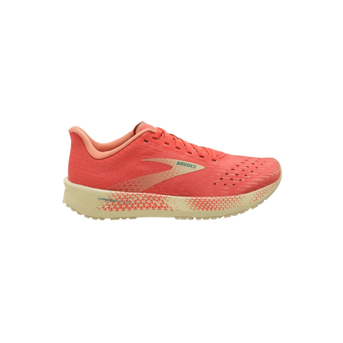 Brooks Hyperion Tempo Women's Shoes Orange Coral Yellow SS22, Size 41 - EUR