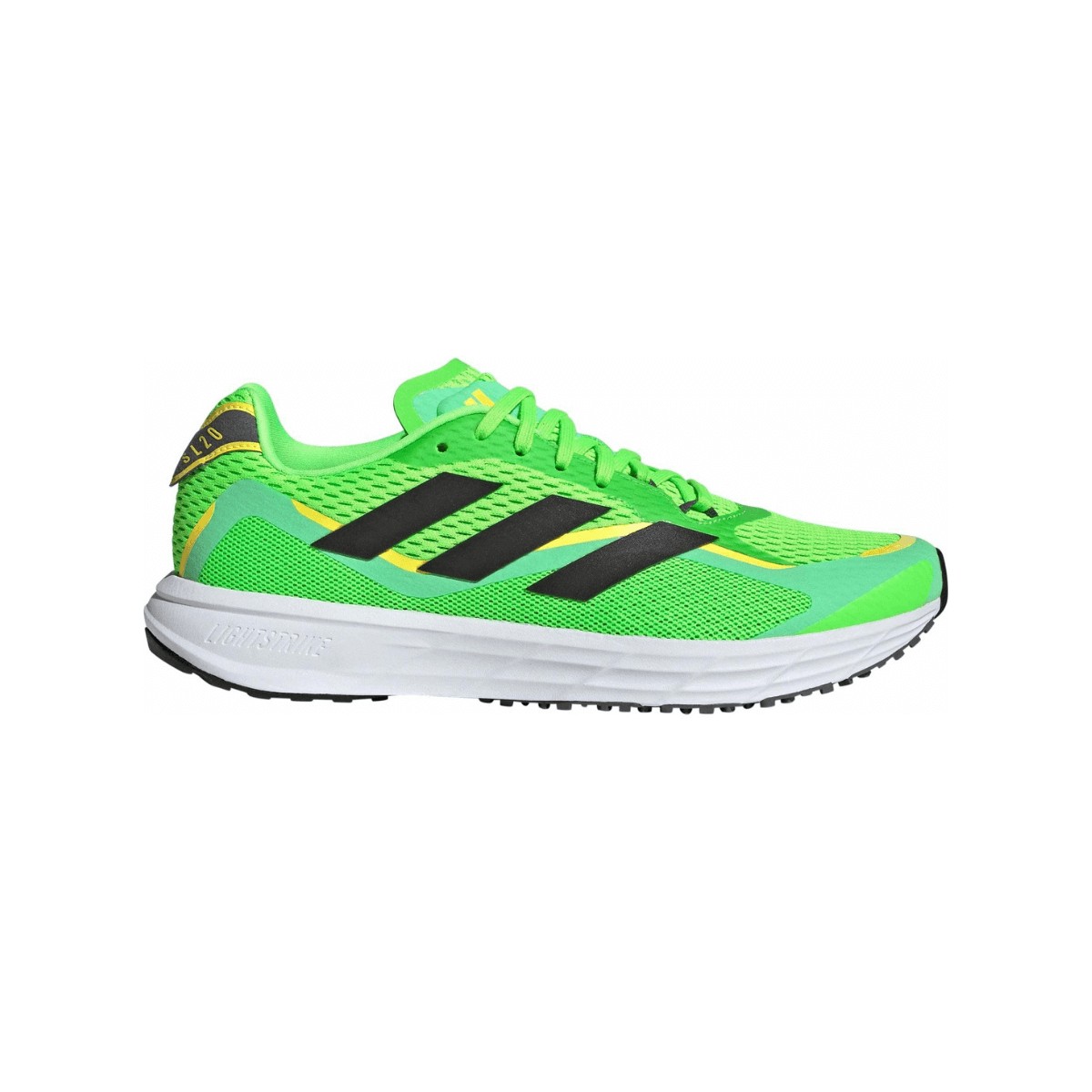 Adidas SL20.3 Shoes Green Black SS22, Size UK 9