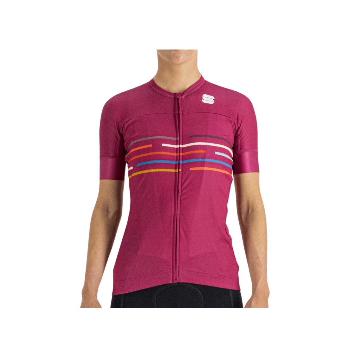 Maillot Sportful Velodrome Rosa Mujer, Talla S