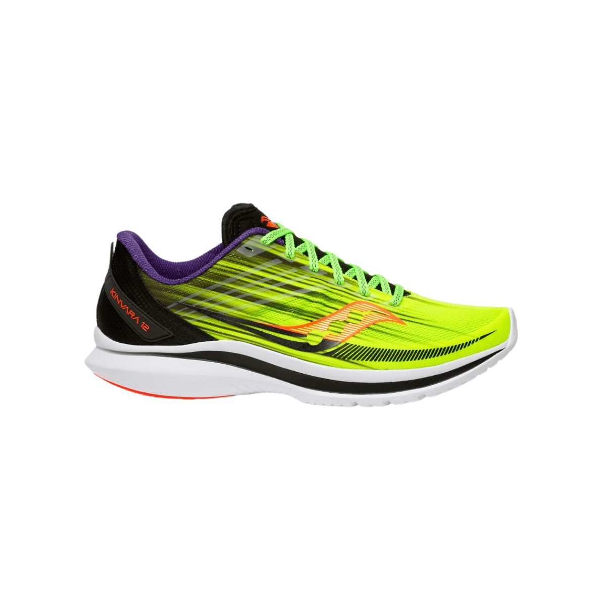 Saucony Kinvara 12 ViziPro Shoes Yellow Fluor, Size 46,5 - EUR