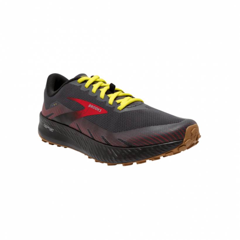 Brooks Catamount Scarpe Nero Rosso Giallo SS22