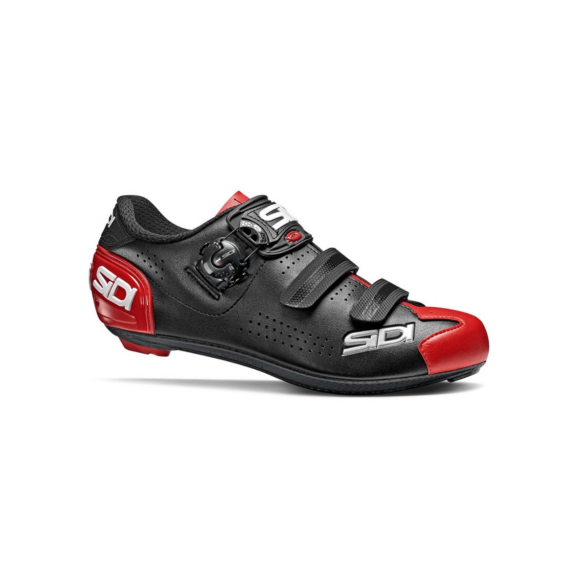Sidi Alba 2 Road Shoes Black Red, Size 47 - EUR