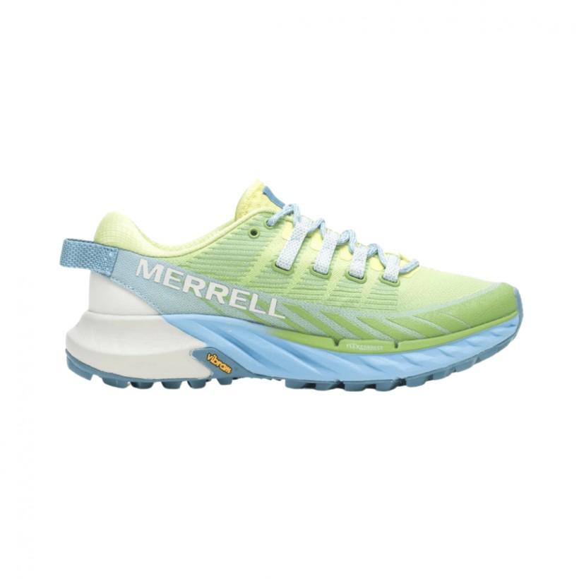 Merrell Agility Peak 4 Women's Shoes Blue Green SS22