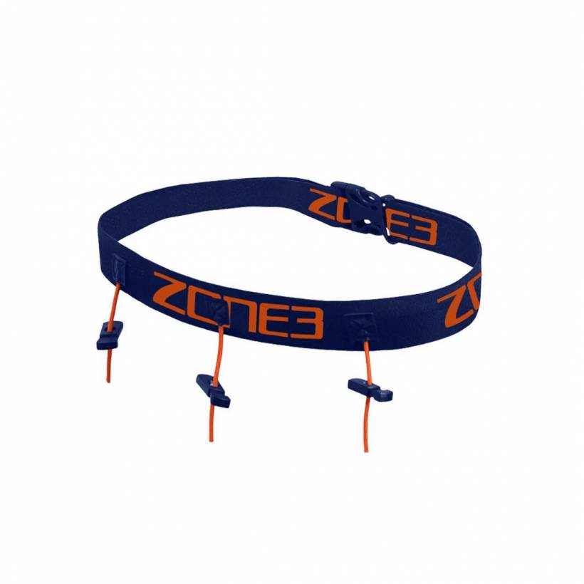 Porta dorsal Zone3 Race Belt Azul Naranja