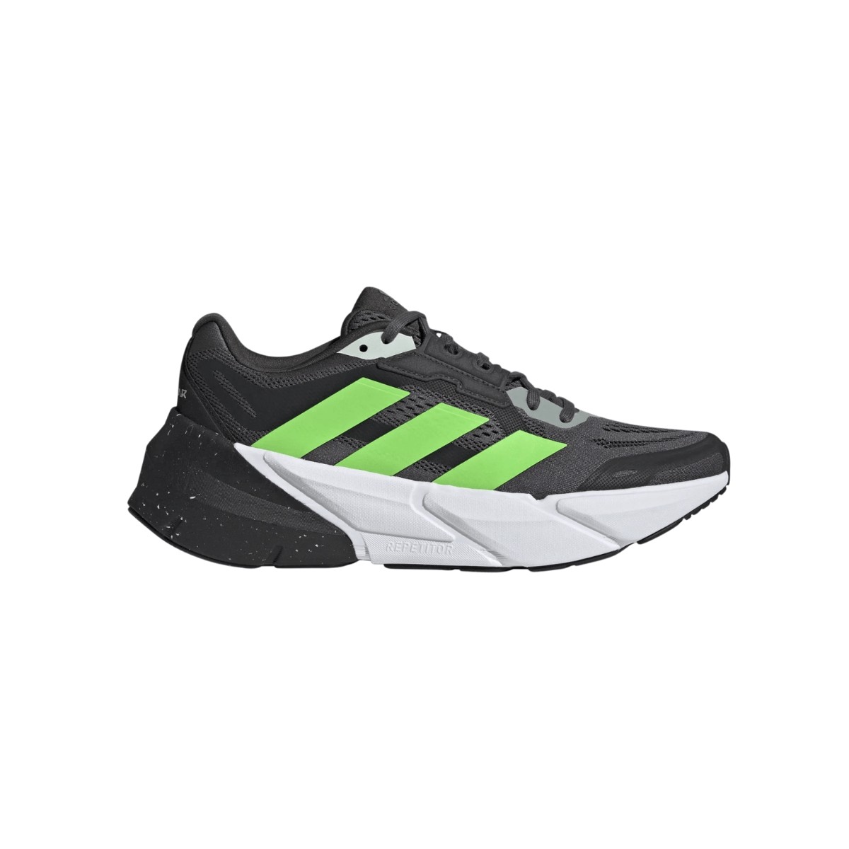 Adidas Adistar 1 Shoes Black Green AW22, Size UK 7.5