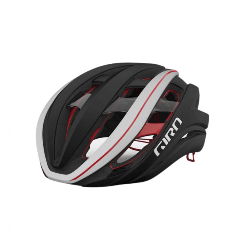 Giro Aether Helmet Spherical Black White Red