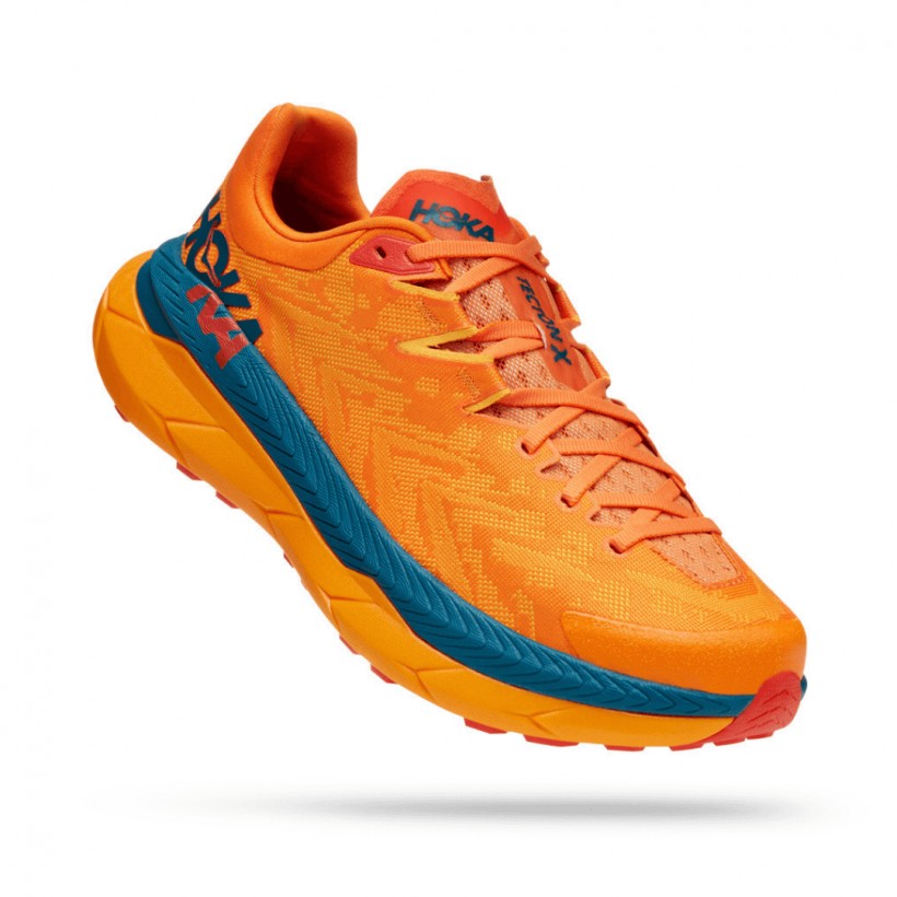 Hoka One One Tecton X Shoes Orange Blue SS22