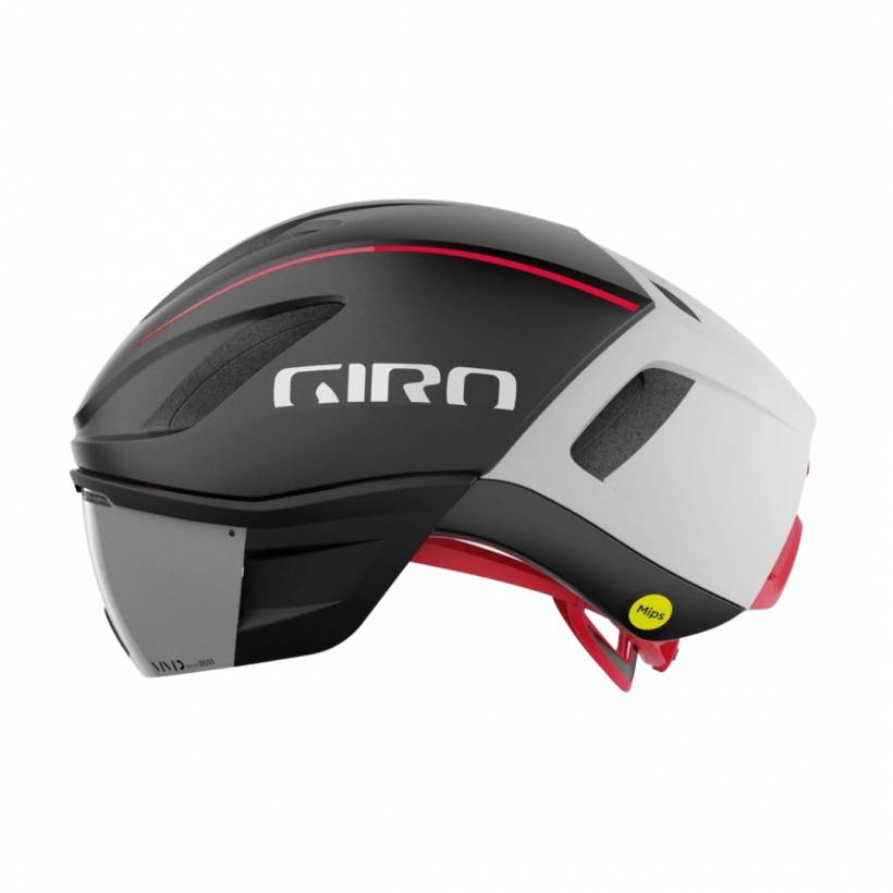 Kask Giro Vanquish Mips Czarny Czerwony Biały