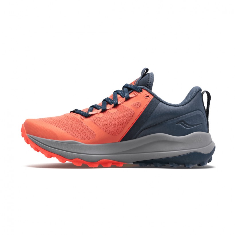Saucony xodus 2025 4.0 mujer naranja