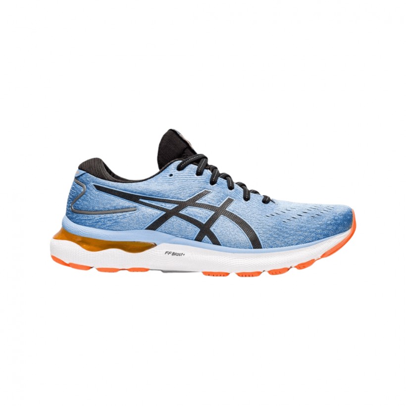 Asics Gel-Nimbus 24 Blau Himmel Orange SS22 Turnschuhe