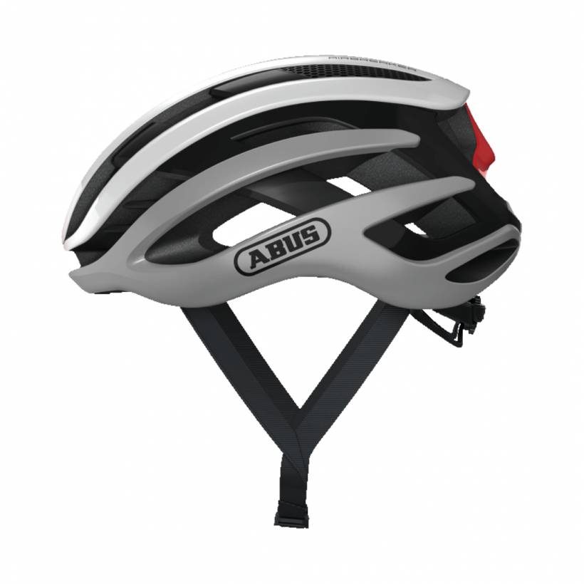 Casco Abus AirBreaker Argento Bianco