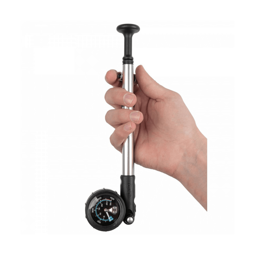 Bomba Beto para válvula AV com mangueira e manômetro - 400psi / 28bar