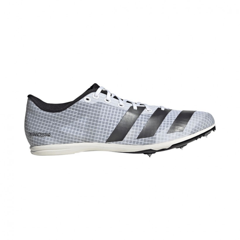 Adidas Distancestar Shoes Silver Black AW22