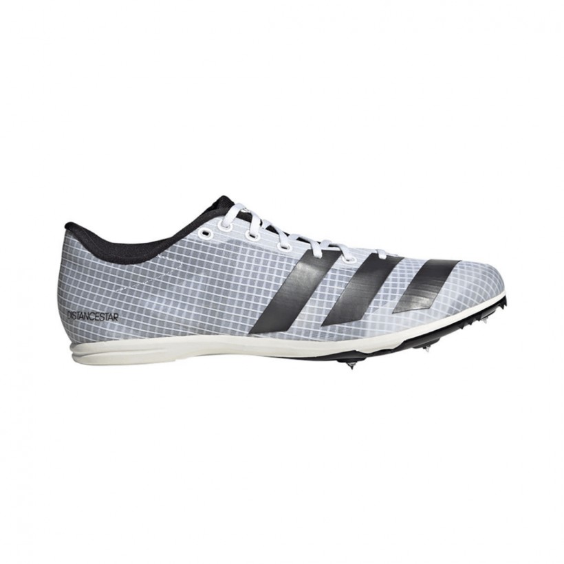 Adidas Distancestar Spikeschuhe Silber Schwarz AW22